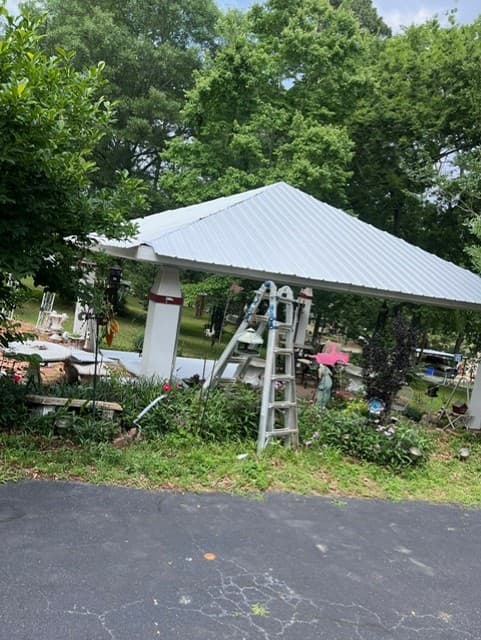CAB Carpentry repair and maintenance work on a commercial building